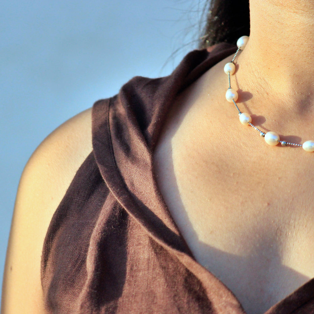 Charcoal Twisted Neck Tunic