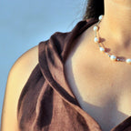 Wood Twisted Neck Tunic