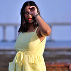Lime Tie Dress