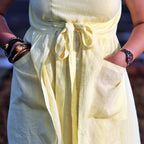 Lime Tie Dress