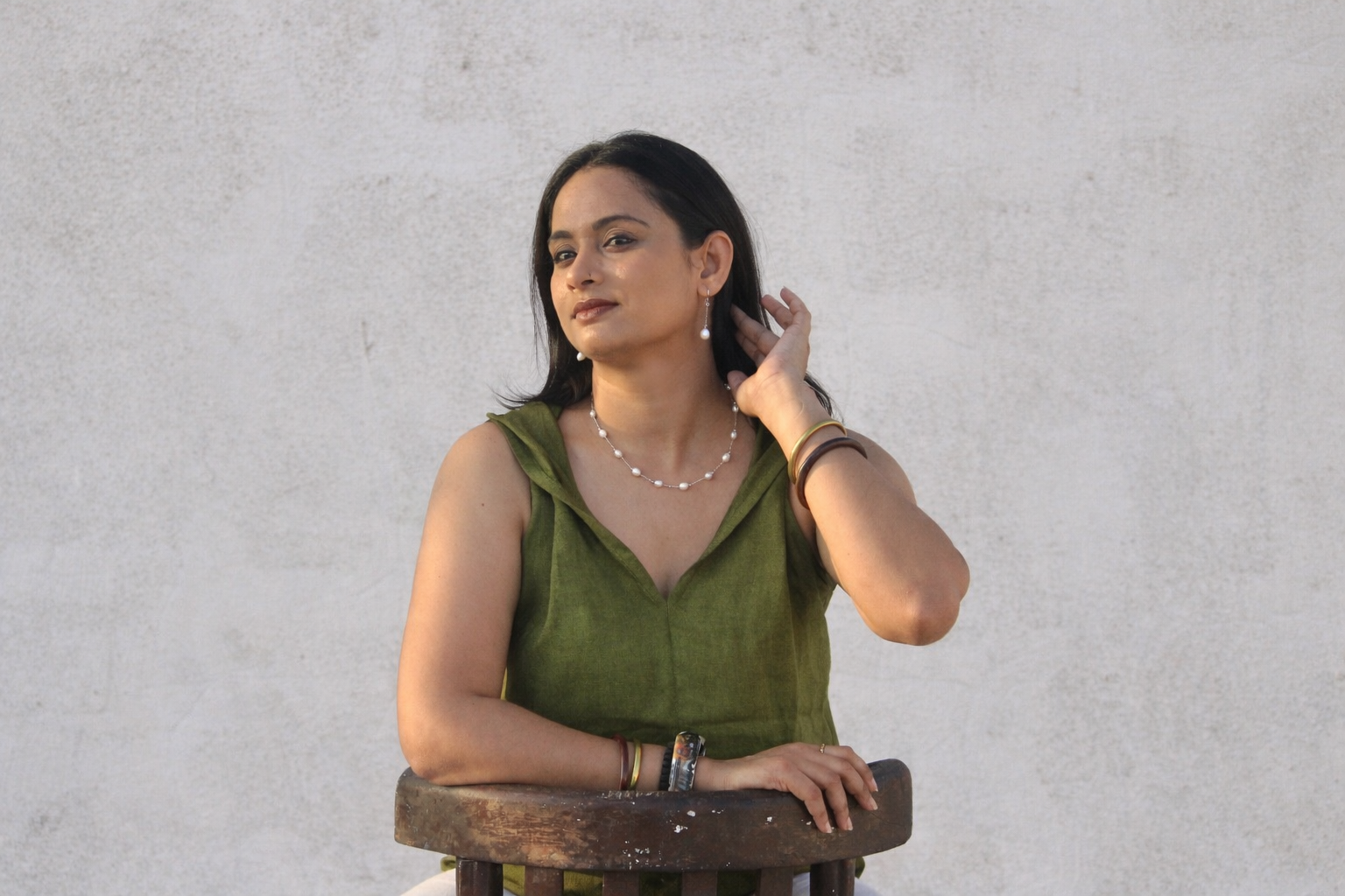 Meadow Twisted Neck Tunic