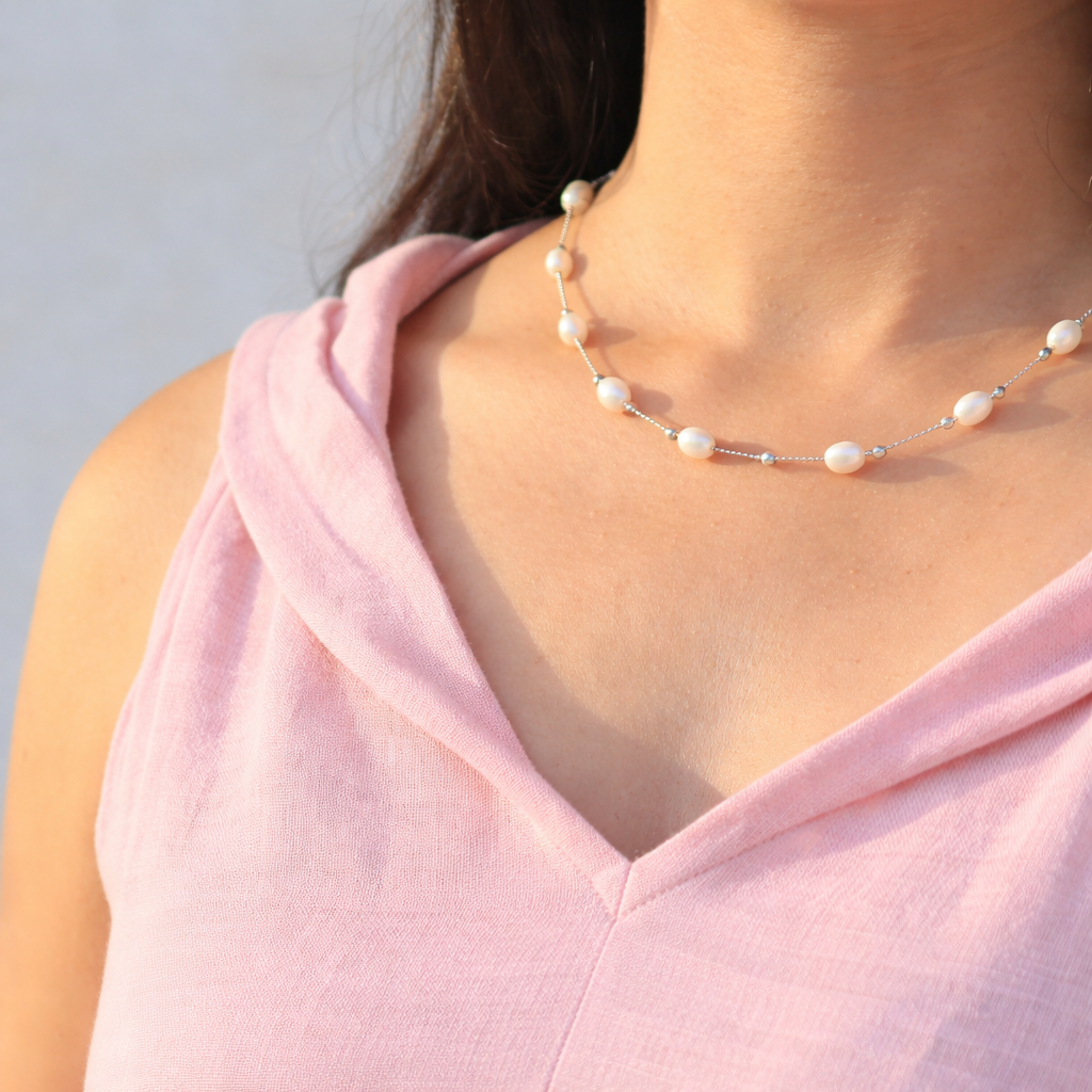 Sakura Twisted Neck Tunic
