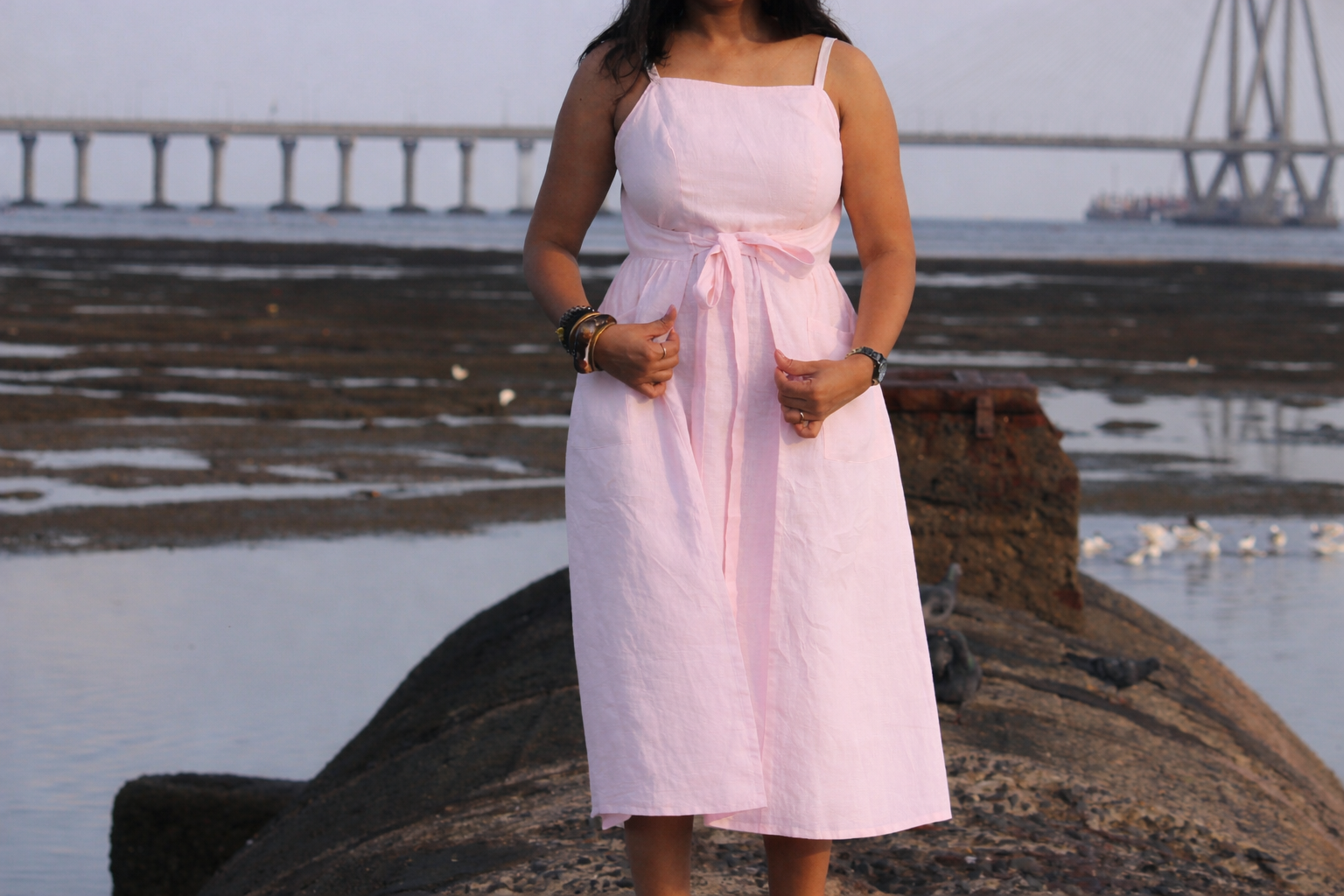 Sakura Tie Dress